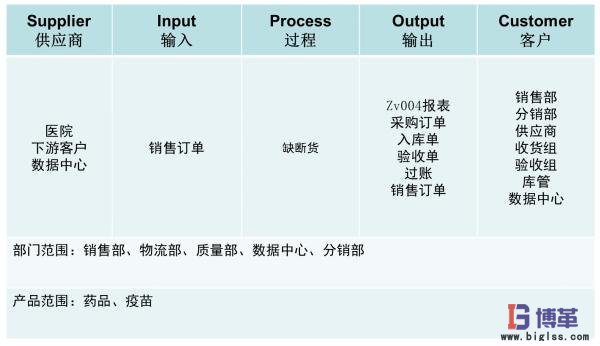 精益物流項目范圍