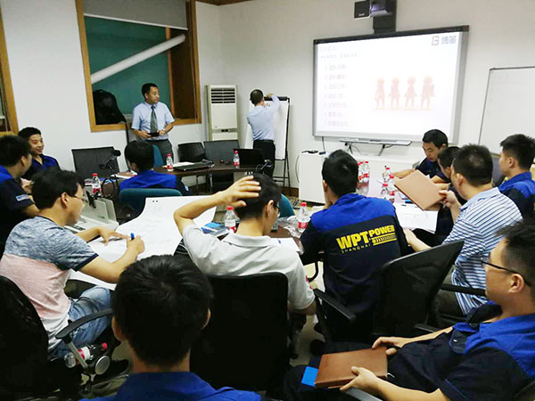 金牌班組長培訓授課現場