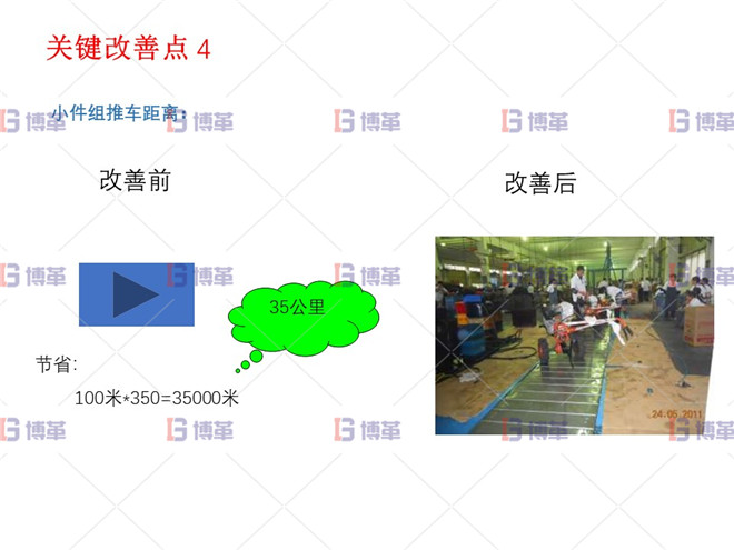 小型農業機械精益生產改善案例 關鍵改善點4