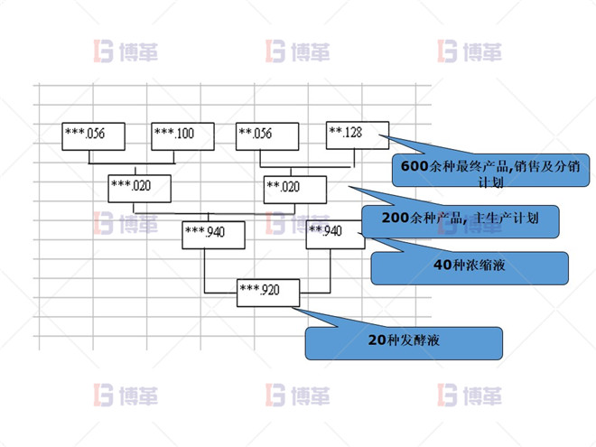 制藥行業計劃預測流程優化案例 N公司產品結構